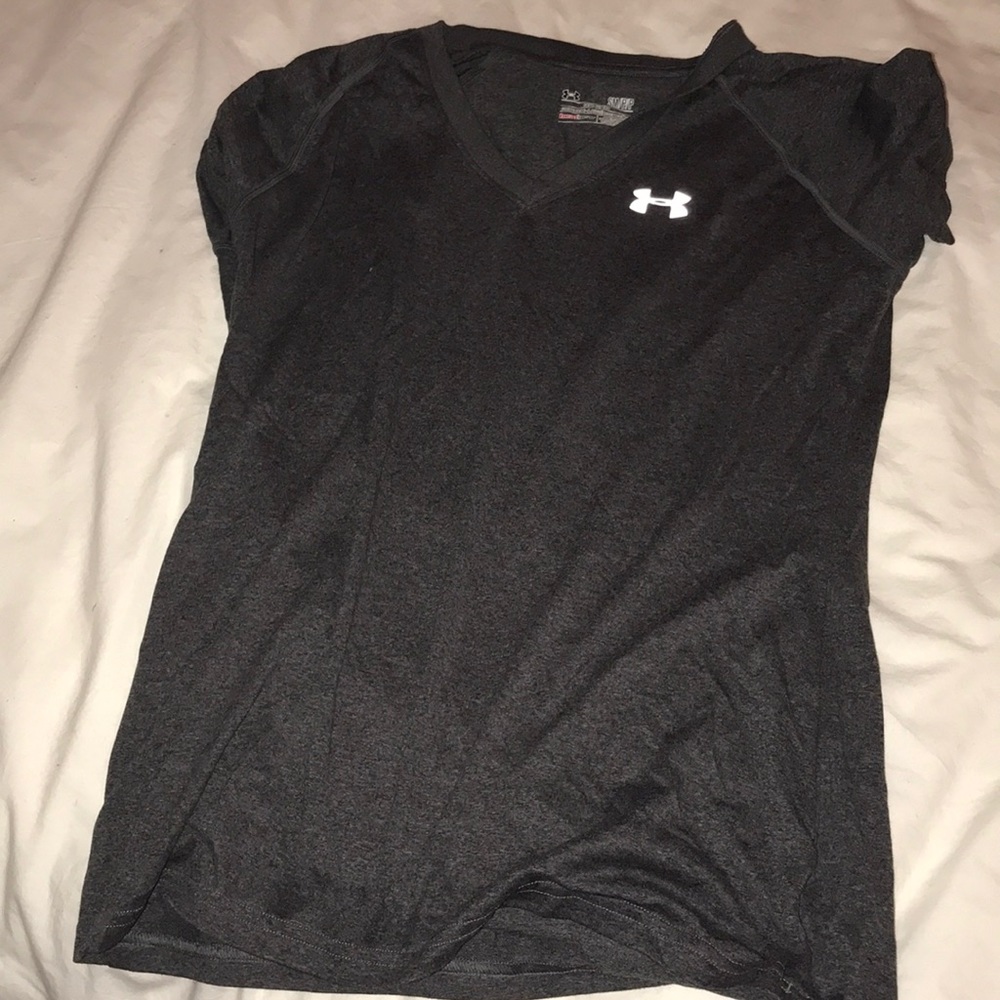 Grey semi fitted women's tee
